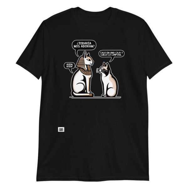 Camiseta GATO EGIPCIO nos adoran