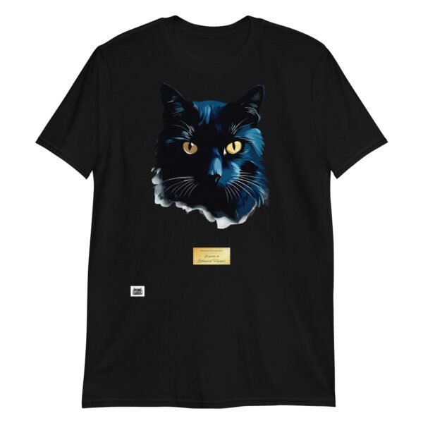 Camiseta el gato de hopper negro