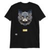 Camiseta el gato de ESCHER negro