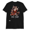 Camiseta gatos GATY POTTER negro