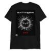 Camiseta gatos BLACK CAT MIRROR negro