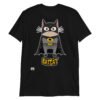 Camiseta gatos BATCAT negro