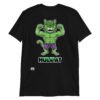 Camiseta gatos HULKAT negro