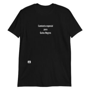 Camiseta ESPECIAL PARA GATOS NEGROS