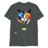 Camiseta el gato de kandinski gris oscuro