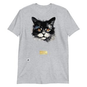 Camiseta el gato de goya gris