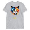 Camiseta el gato de kandinski gris