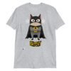 Camiseta gatos BATCAT GRIS