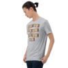 Camiseta gatos 7 vales de 1 vida gris chico