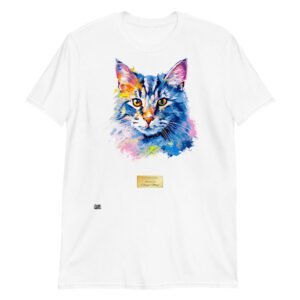 Camiseta el gato de monet blanco
