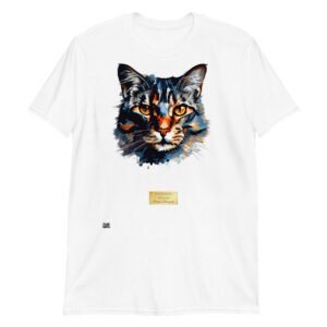 Camiseta el gato de velázquez blanco