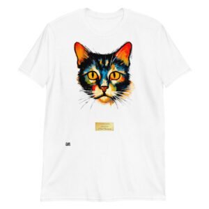 Camiseta el gato de gauguin blanco