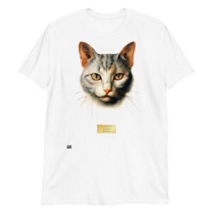 Camiseta el gato de el bosco  blanco