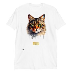 Camiseta el gato de murillo blanco