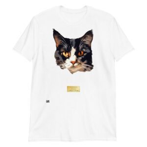 Camiseta el gato de sorolla blanco