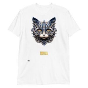Camiseta el gato de ESCHER blanco