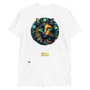 Camiseta el gato de VAN GOGH blanco