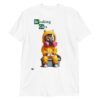 Camiseta gatos BREAKING CATS blanco