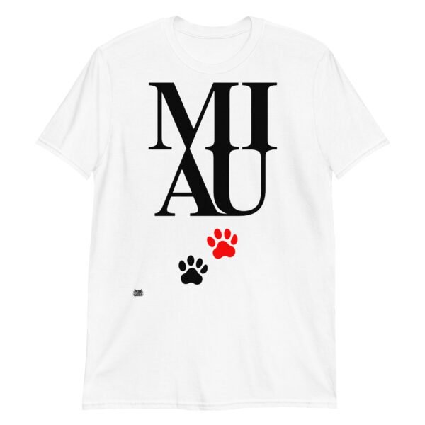 Camiseta MIAU zarpas de gato