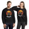 Sudadera gato NO FUI YO pareja negro