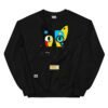 Sudadera divertida el gato de MIRÓ. Sudadera original inspirada en el estilo del artista. Para amantes del arte y los gatos. Color negro