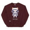 Sudadera gato astronauta ASTROGATO marrón