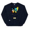 Sudadera divertida el gato de MIRÓ. Sudadera original inspirada en el estilo del artista. Para amantes del arte y los gatos. Color azul marino