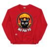 Sudadera gato NO FUI YO rojo