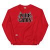 Sudadera original Putos Gatos. Logo de Putos Gatos. Sudaderas divertidas para amantes de los gatos. Color rojo