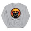 Sudadera gato NO FUI YO gris