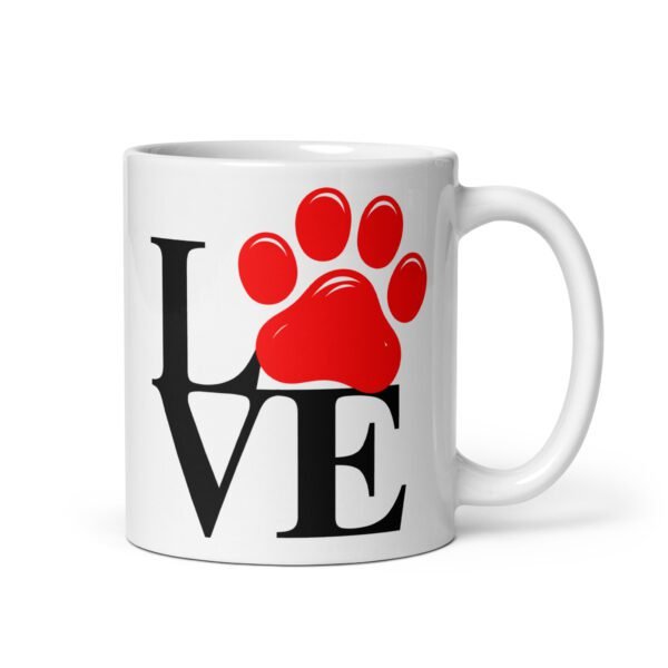 Taza LOVE ZARPA GATO