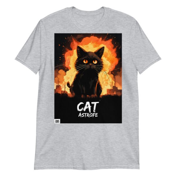Camiseta de gato CATástrofe apocalipsis