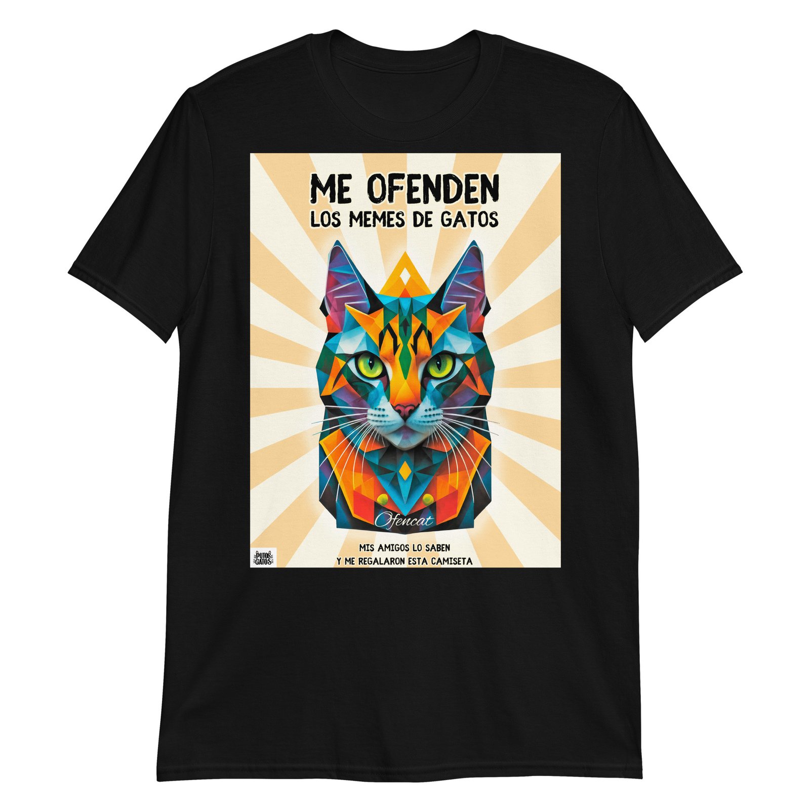 Camiseta ME OFENDEN LOS MEMES DE GATOS Putos Gatos