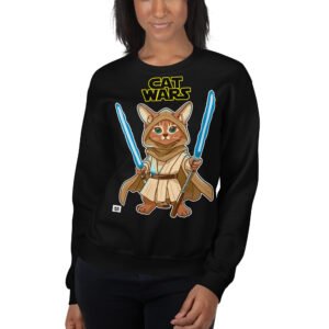 Sudadera gato jedi catwars