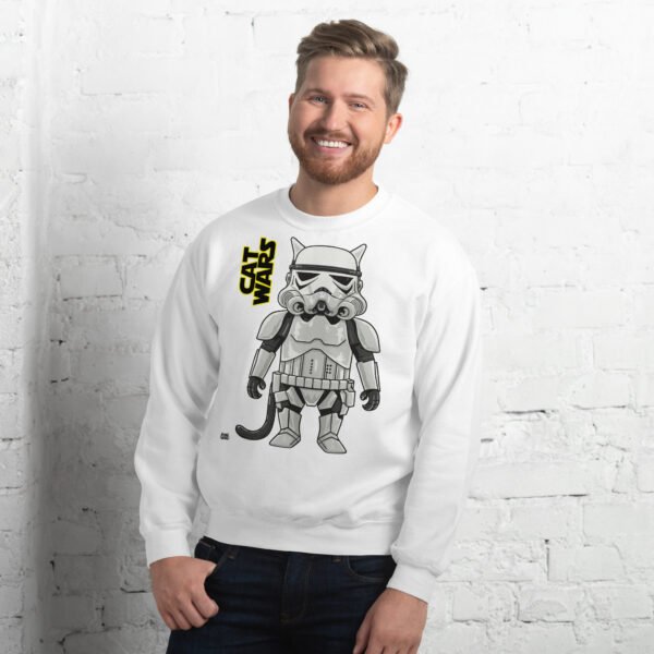 Sudadera gato stormtrooper catwars