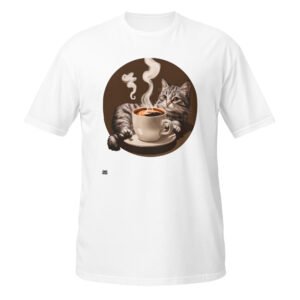 Camiseta Gato Café