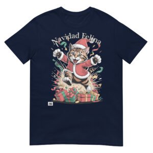 Camiseta Navidad Felina