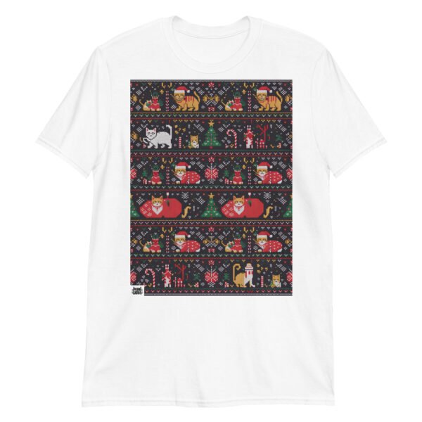 Camiseta Gatos Navidad Hortera 4