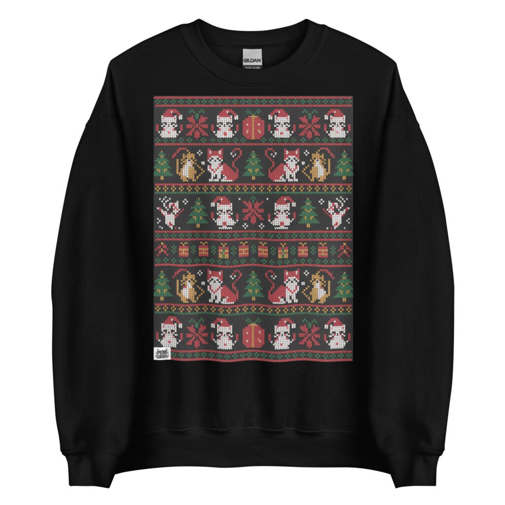 Sudadera Gatos Navidad Hortera 2