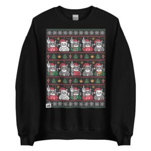 Sudadera Gatos Navidad Hortera 6