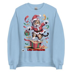 Sudadera Last Christmas Gato Navidad