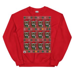 Sudadera Gatos Navidad Hortera 3