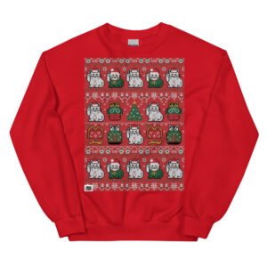 Sudadera Gatos Navidad Hortera 7