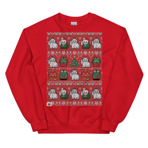 Sudadera Gatos Navidad Hortera 7