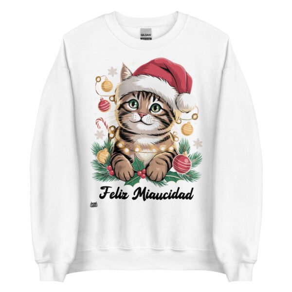Sudadera Gato Feliz Miaucidad