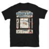 Camiseta de gatos «Protocolo de ocupación de cama» — diseño MHD-005 de la serie Manual del Humano Doméstico en color Negro