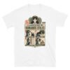 Camiseta de gatos «Clasificación de humanos útiles» — diseño MHD-014 de la serie Manual del Humano Doméstico en color Blanco