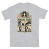 Camiseta de gatos «Clasificación de humanos útiles» — diseño MHD-014 de la serie Manual del Humano Doméstico en color Gris deportivo