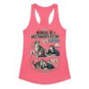 Camiseta de gatos para mujer ADIESTRAMIENTO AFECTIVO en color rosa eléctrico, vista plana