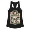 Camiseta de gatos para mujer CLASIFICACIÓN DE HUMANOS ÚTILES en color negro, vista plana